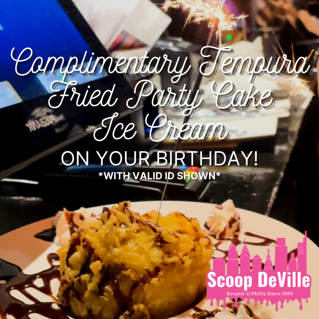 Is it your birthday Complimentary Tempura Party Cake Fried Ice Cream On Your Birthday IG Story (Instagram Post)